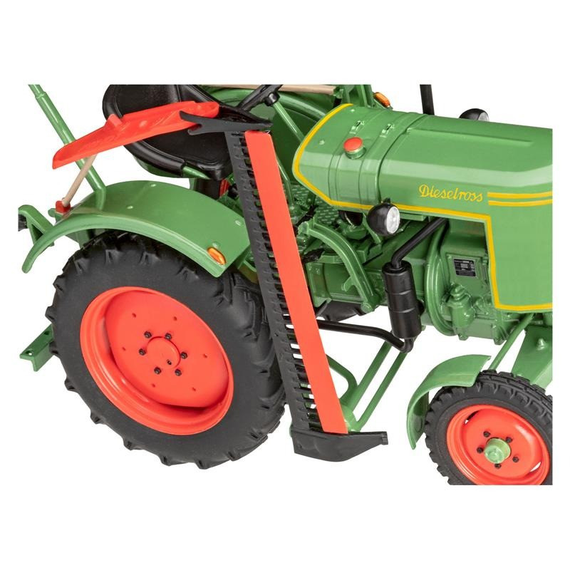 Сборная модель Трактор Fendt F20 «Dieselro?» Revell RVL-67822 уровень 2, масштаб 1:24