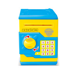 Копилка сейф MK 3916 18см (Желтый)