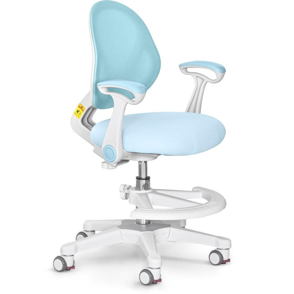 Детское кресло Mio Air Evo-kids Y-307 KBL Blue сетка, голубой