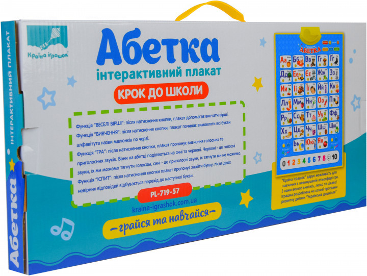 Плакат навчальний 