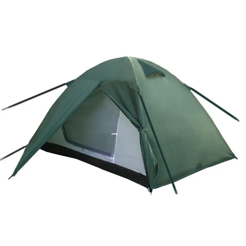 Палатка двухместная туристическая Trek 2 (v2) Totem UTTT-021, 1 вход, 210х170х110 см