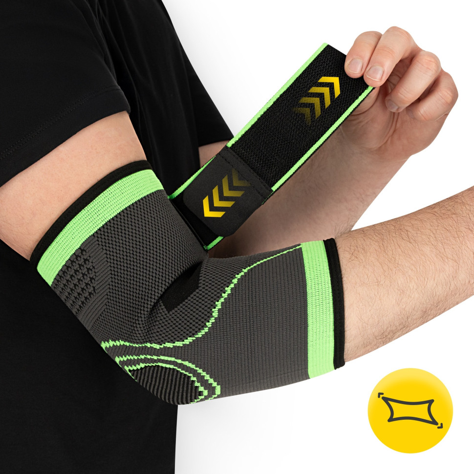 Фиксатор (бандаж) для локтевого сустава Flex 4FIZJO P-5905973407366 размер M 1 шт