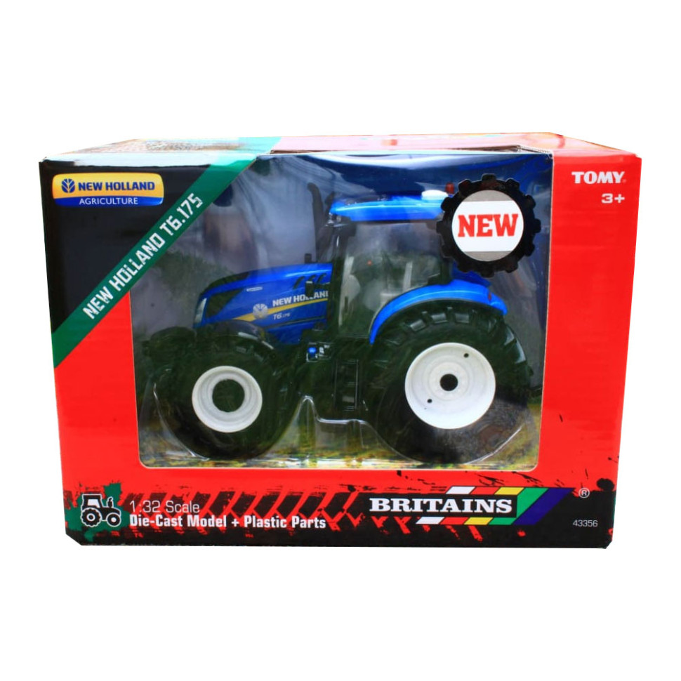 Модель Трактор New Holland T6.180 Britains 43356B масштаб 1:32