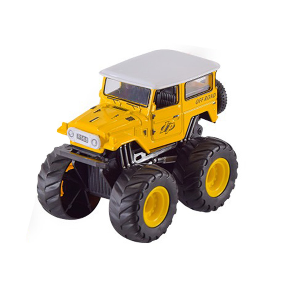 Машинка инерционная Джип АВТОПРОМ AP7450(Yellow) желтый