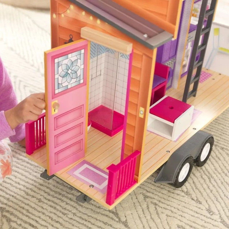 Кукольный домик прицеп Teeny House KidKraft 65948 с аксессуарами