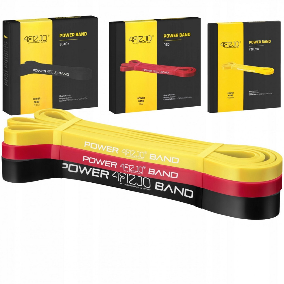 Эспандер-петля Power Band 4FIZJO 4FJ0062, 2-17 кг