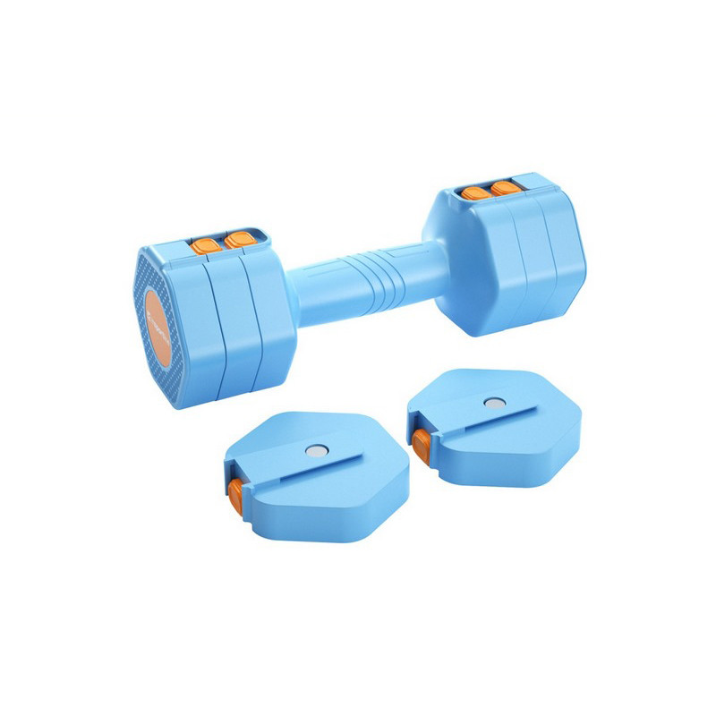 Регульований одноручний набір гантелей DuraBell inSPORTline 26322, 2 x 1 - 2,5 кг