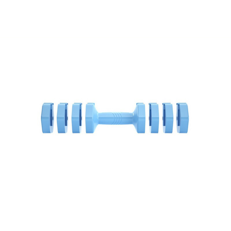 Регульований одноручний набір гантелей DuraBell inSPORTline 26322, 2 x 1 - 2,5 кг