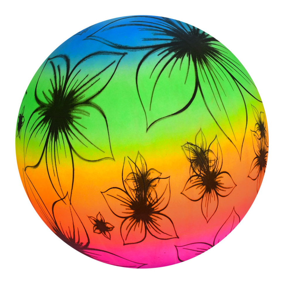 М'яч дитячий Bambi MS 4850-3 з малюнком, гума, 9 дюймів, 57-60 грам