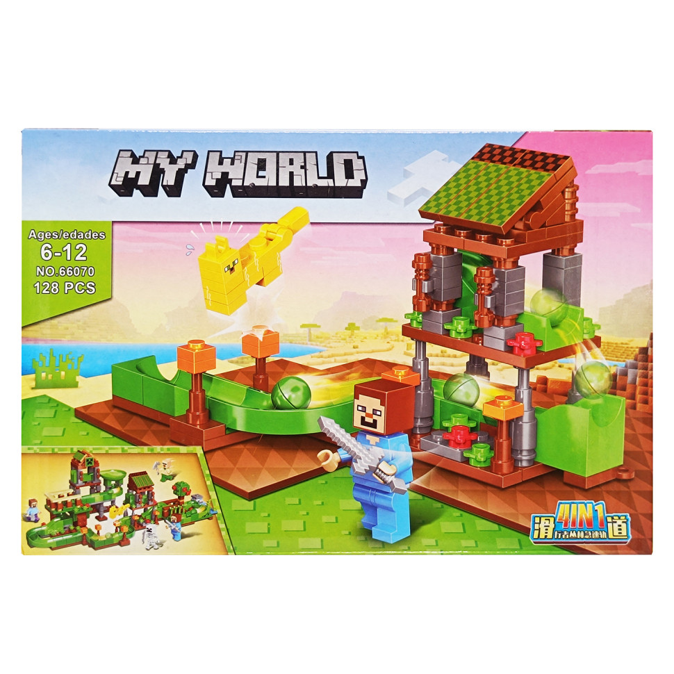 Конструктор MY WORLD Bambi  66070-1 (SH0042), 128 деталей