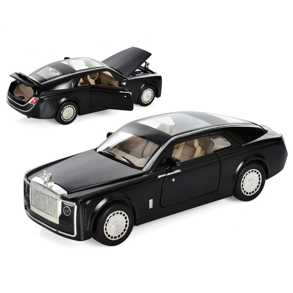 Дитяча машинка АвтоСвіт AS-2938(Black)-UC інерційна