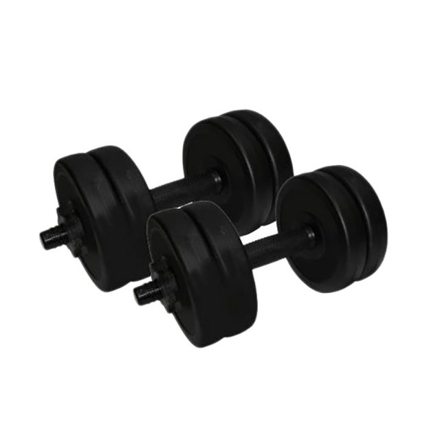 Гантели наборные композитные в пластиковой оболочке Newt Rock Pro 2 шт по 5,5 кг NE-PL-G-005-2