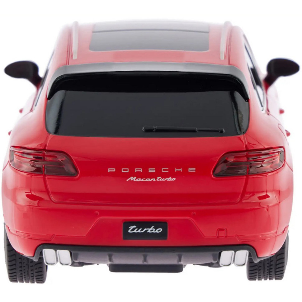 Машинка на радіокеруванні Porsche Macan Turbo Rastar 71800 red 1:24 