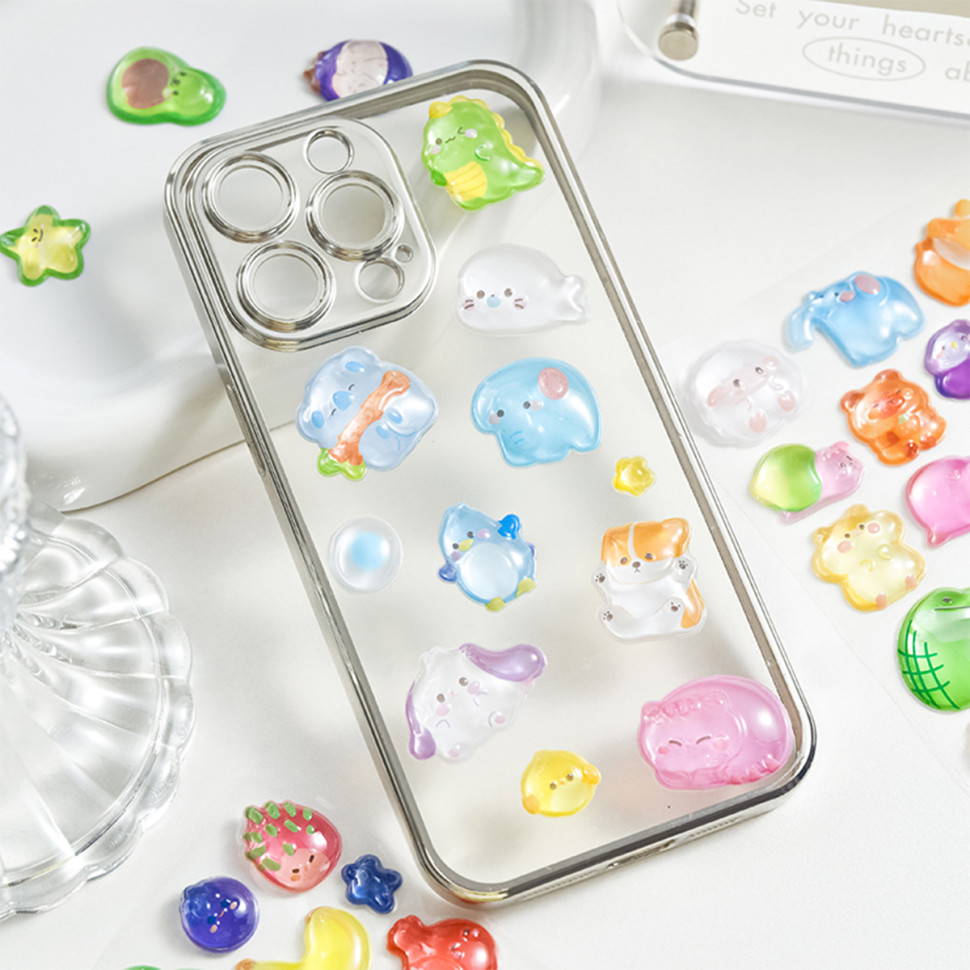 Набор 3D-наклеек 