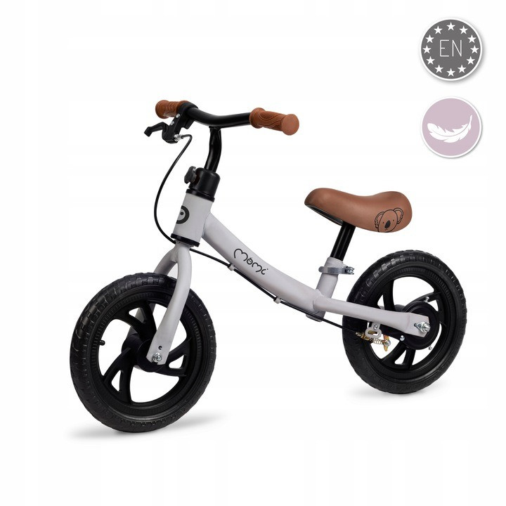 Дитячий Біговел Breki MoMi ROBI00059 сірий, колесо 30,5 см