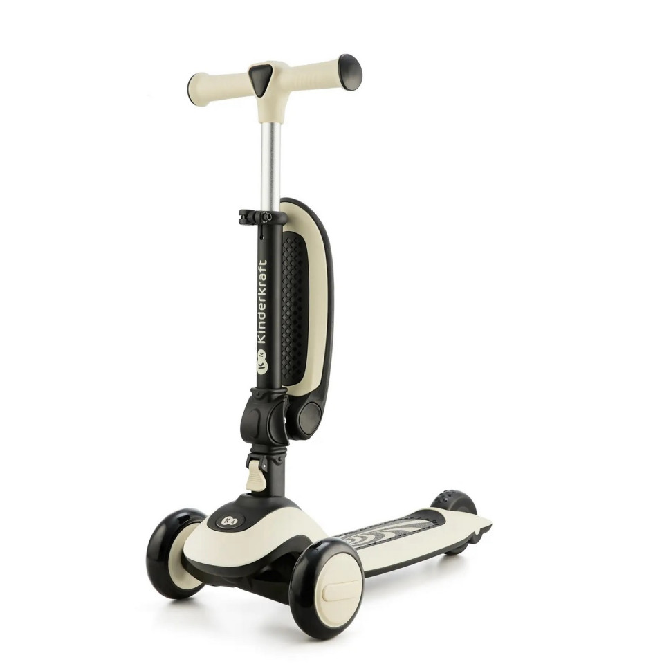 Детский самокат-беговел Kinderkraft KRHALL00WHT0000 Halley Stone White