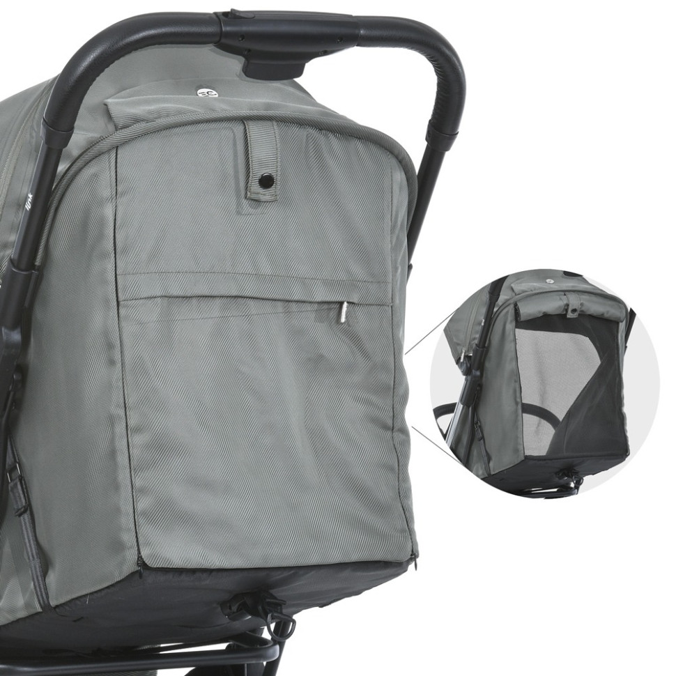 Детская коляска прогулочная LINK El Camino ME 1129 Moss Striped