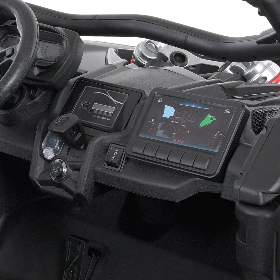 Дитячий електромобіль джип Bambi M 4920EBLR-RS до 50 кг