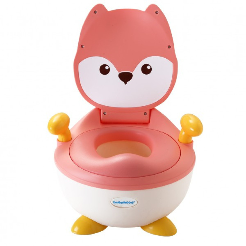 Дитячий горщик Лисиця Babyhood BH-113FP, рожевий