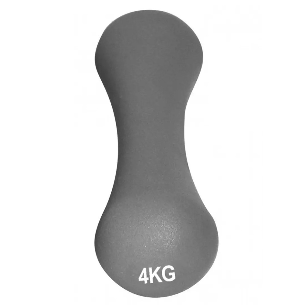 Гантели неопреновые Spartacus PowerPlay PP_4126_4kg_2in, 2*4 кг Серые 2 шт