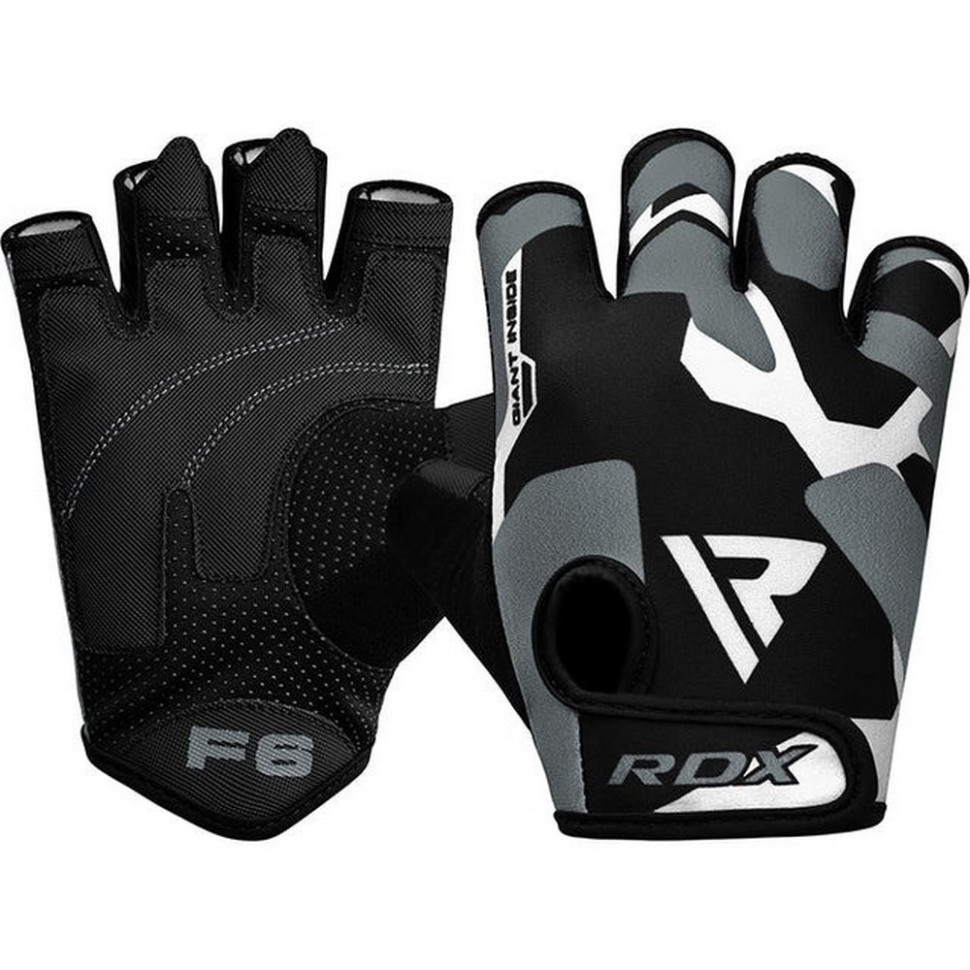 Перчатки для фитнеса F6 Sumblimation RDX Inc Limited WGS-F6G-S, Grey, S