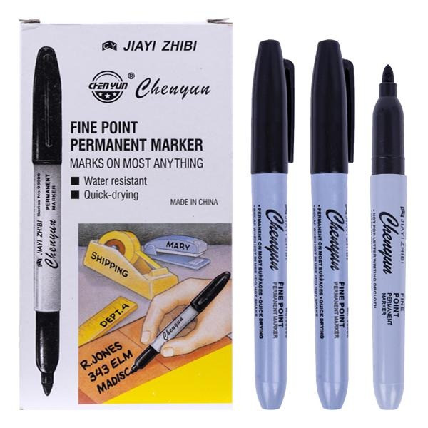 Маркер тонкий «Sharp» Bambi 95000(Black) чорний
