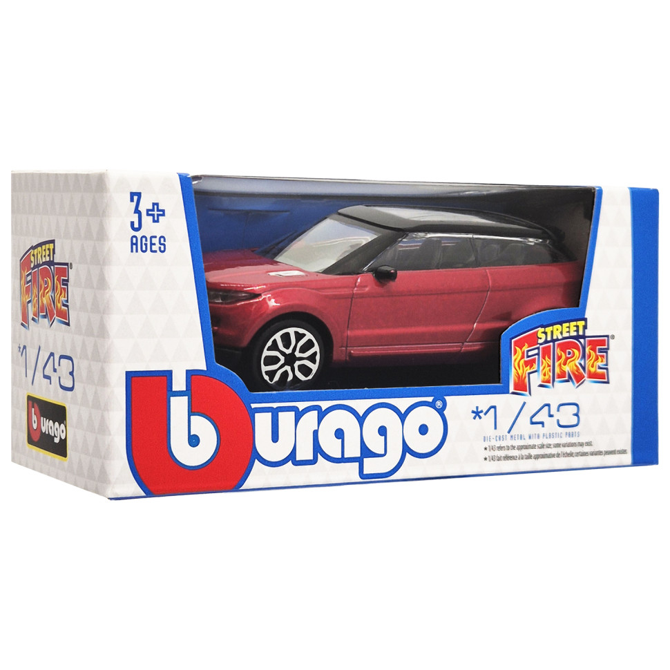 Коллекционная автомодель Land Rover LRX Concept Bburago 18-30010B-2 масштаб 1:43