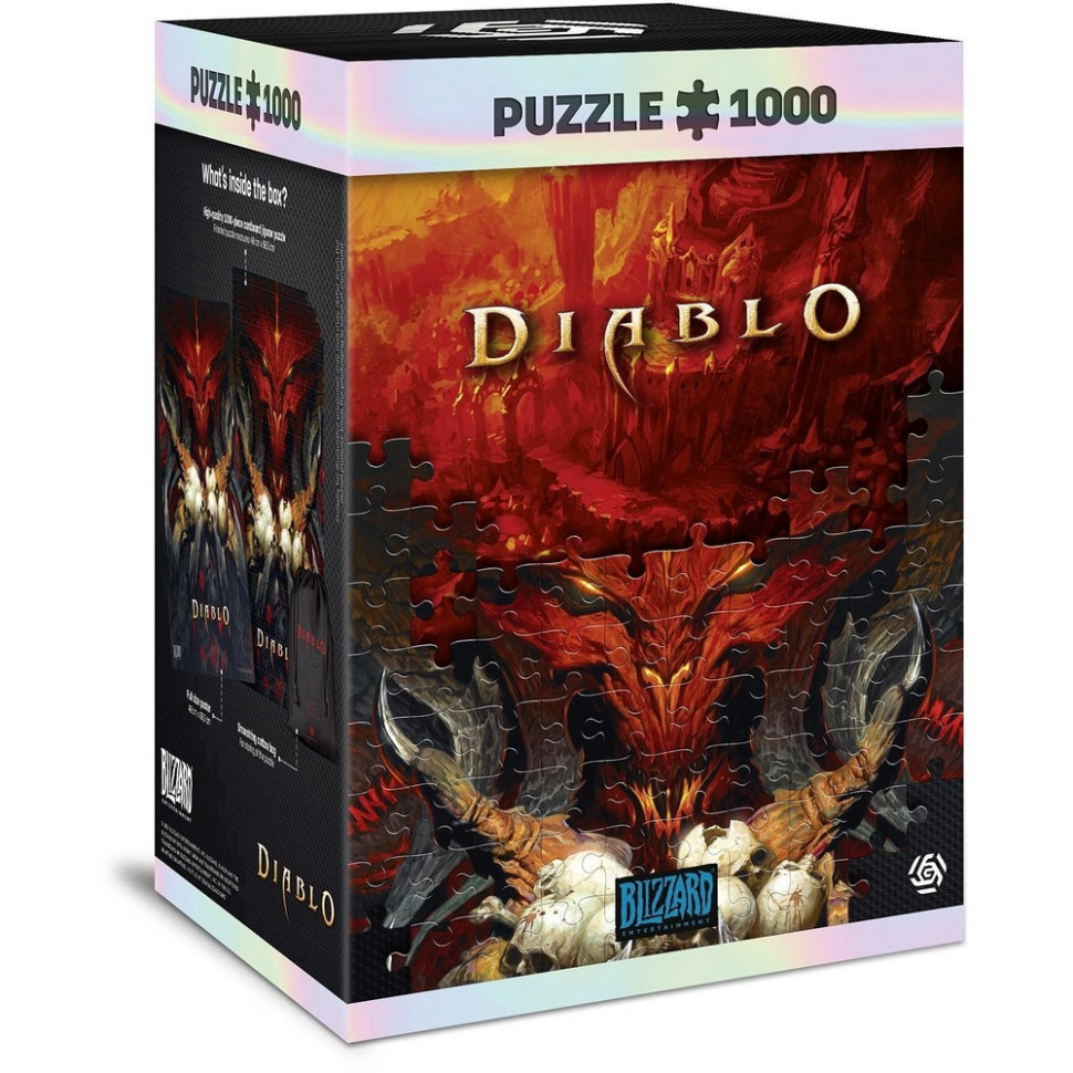 Пазл классический Diablo: Lord of Terror Puzzles GoodLoot 5908305235286, 1000 элементов
