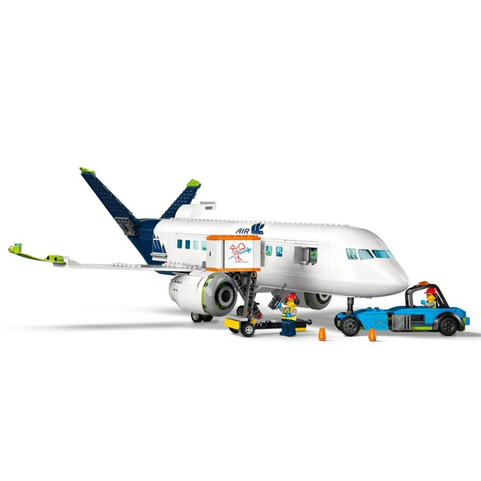 Конструктор Пассажирский самолет LEGO 60367, 913 деталей