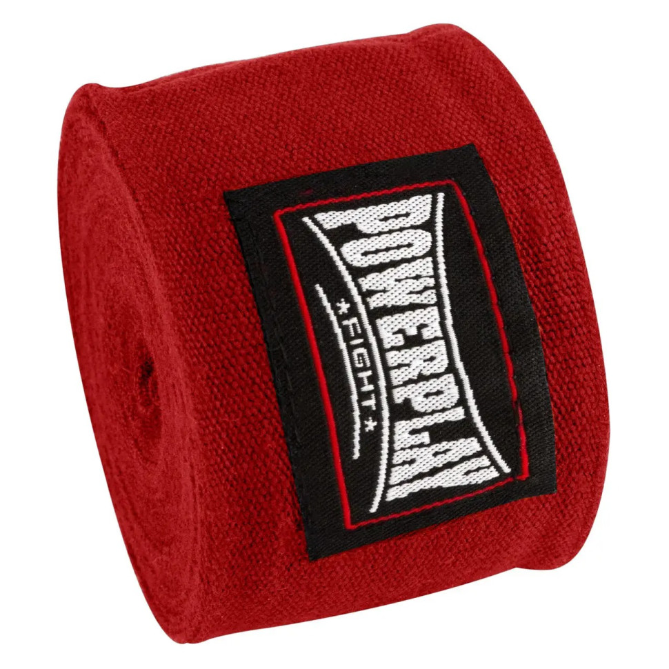 Бинти для боксу PowerPlay PP_3046_4m_Red, Червоні (4м)