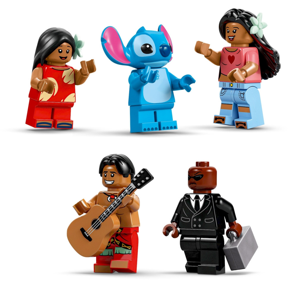 Конструктор LEGO Disney Classic Пляжный дом Лило и Стич 43268, 834 детали