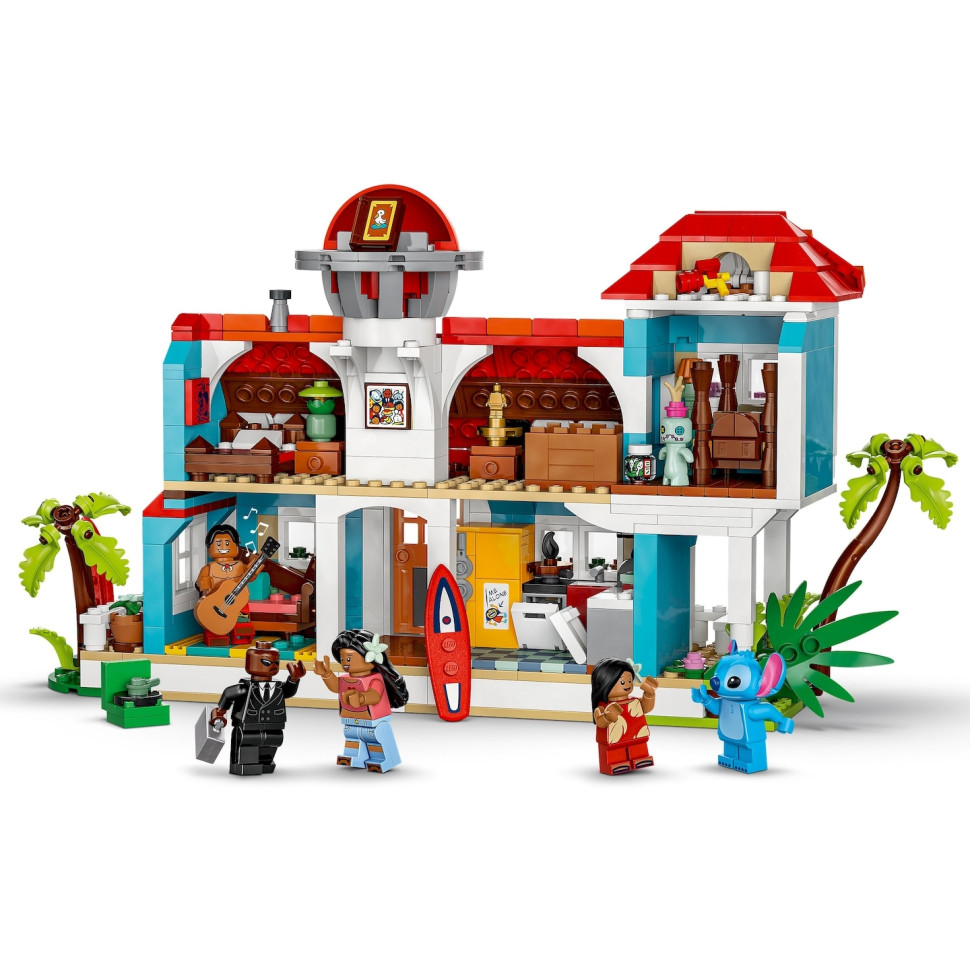 Конструктор LEGO Disney Classic Пляжный дом Лило и Стич 43268, 834 детали