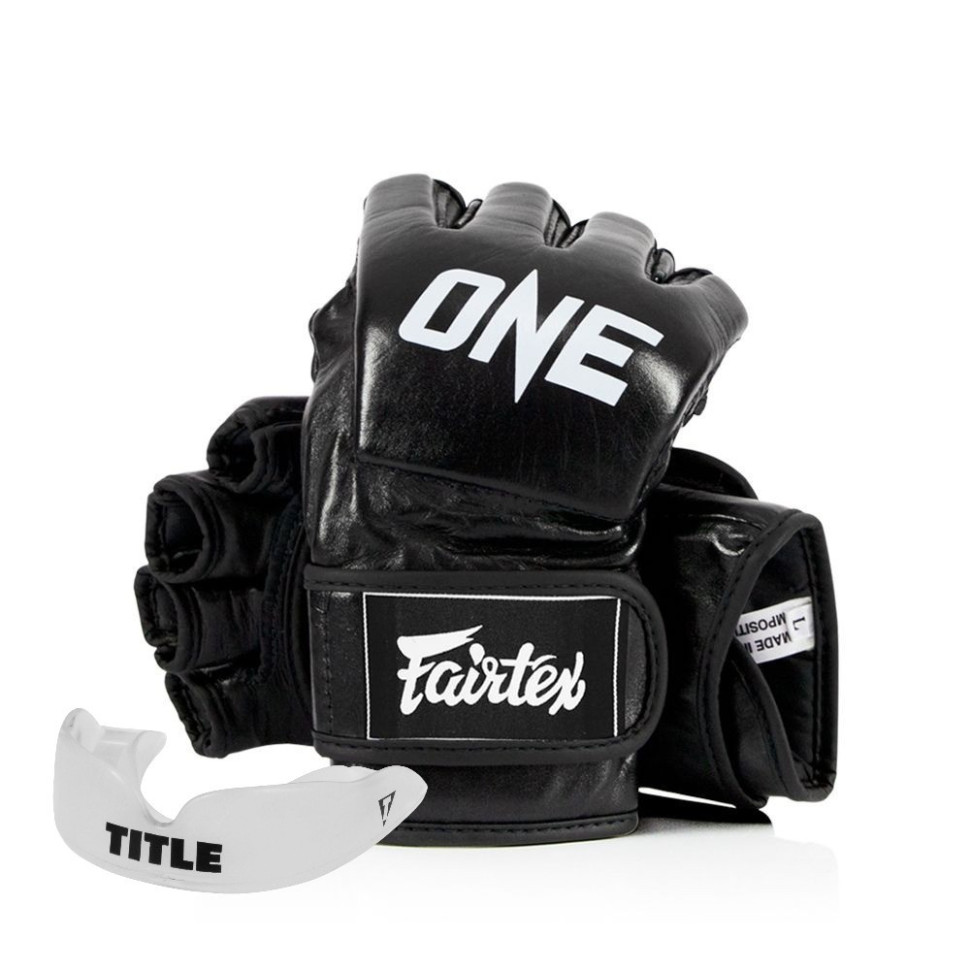 Рукавиці для ММА FGV12 ONE Fairtex FGV12-ONE_M_Black, розмір M