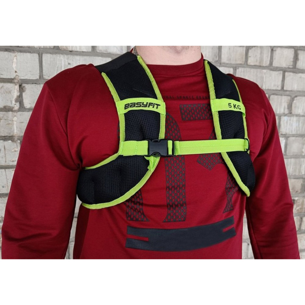 Жилет-обважнювач JetPack EasyFit EF-JP-0005, 5 кг, з металевими кульками
