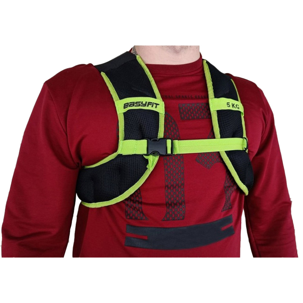 Жилет-обважнювач JetPack EasyFit EF-JP-0005, 5 кг, з металевими кульками