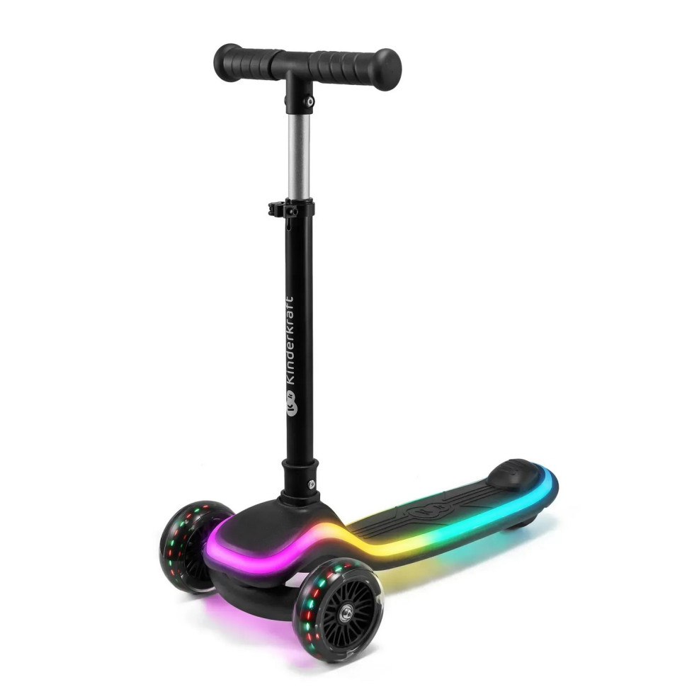 Самокат триколісний Raket Kinderkraft KRRAKE00BLK0000 Black