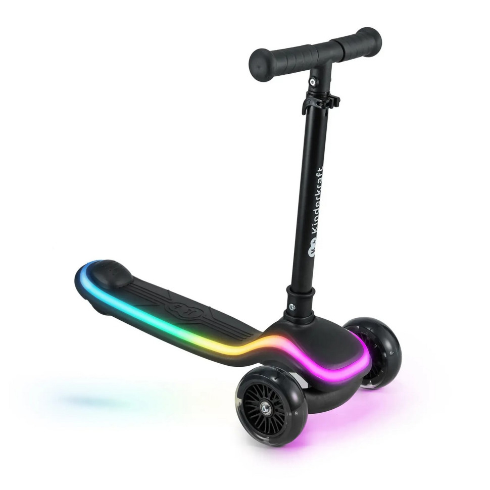 Самокат триколісний Raket Kinderkraft KRRAKE00BLK0000 Black