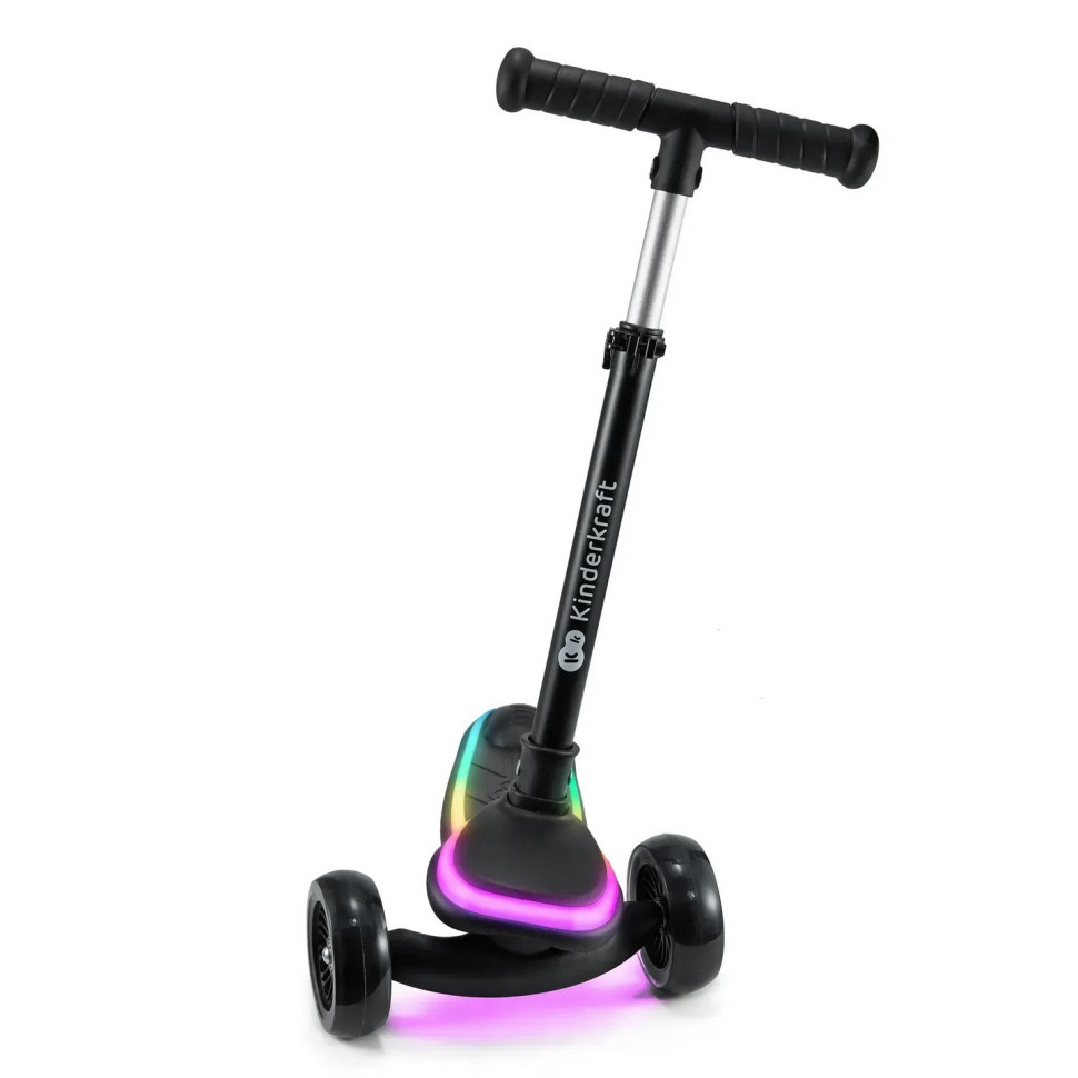 Самокат триколісний Raket Kinderkraft KRRAKE00BLK0000 Black