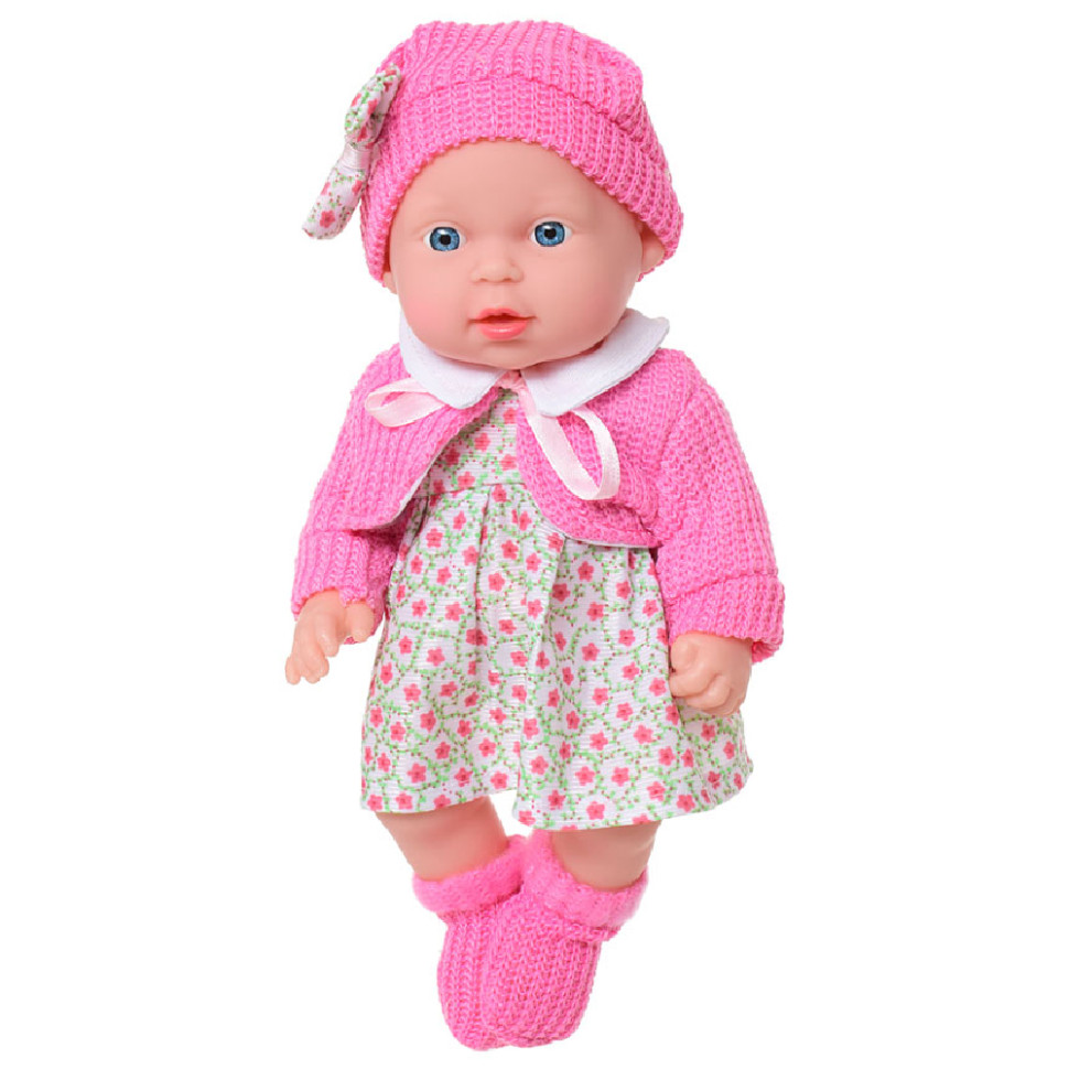 Лялька пупс Limo Toy 216-H-255-F 26 см, плаче, сміється, каже 