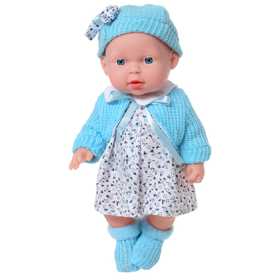 Лялька пупс Limo Toy 216-H-255-F 26 см, плаче, сміється, каже 