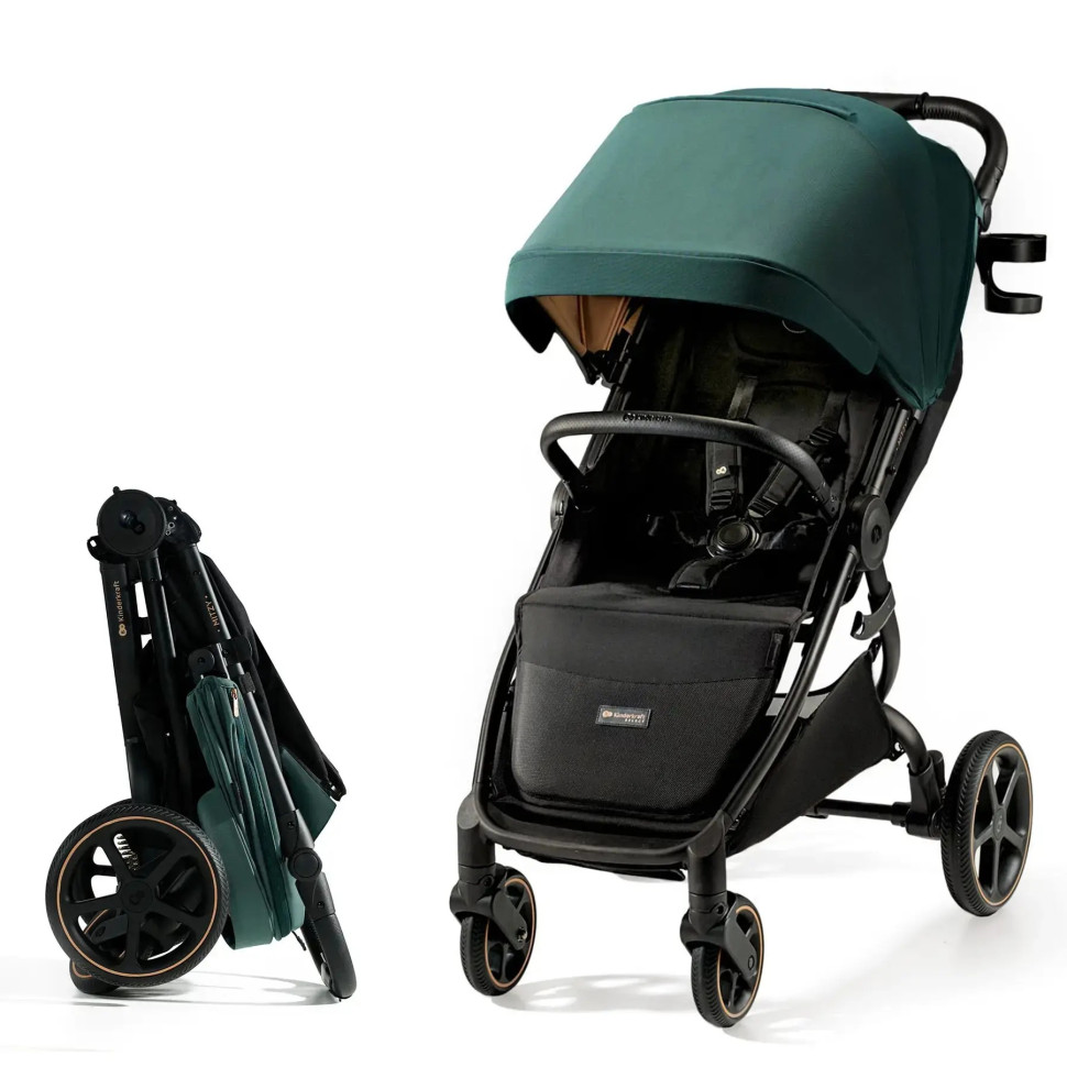 Прогулочная детская коляска Mitzy Jade Green Kinderkraft KSMITZ00GRE0000