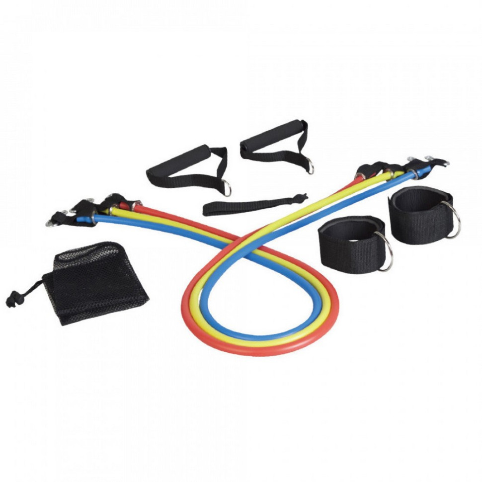 Набор эспандеров 3шт с креплениями EXPANDER SET LiveUp LS3218