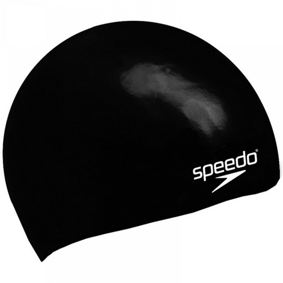 Шапка для плавания MOULDED SILC CAP JU Speedo 8-709900001 черный, OSFM
