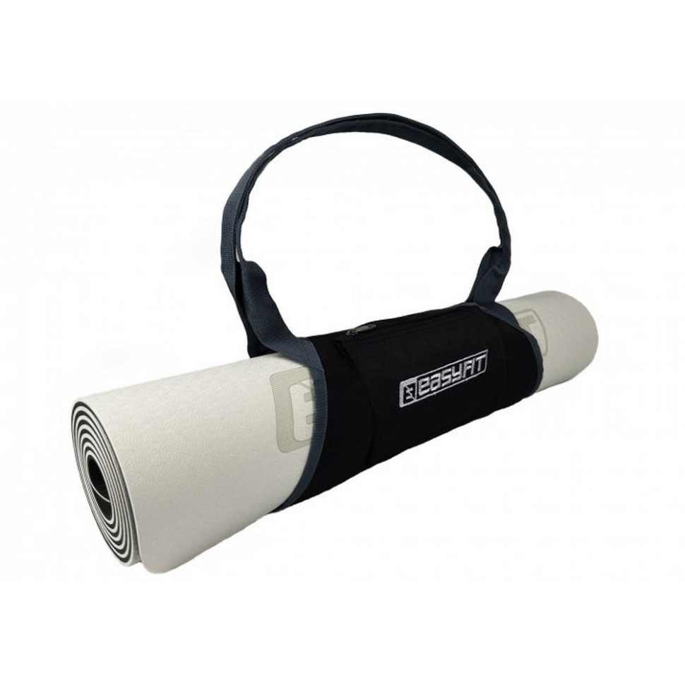 Сумка-переноска для йога-коврика EasyFit EF-YB38-G, Серая