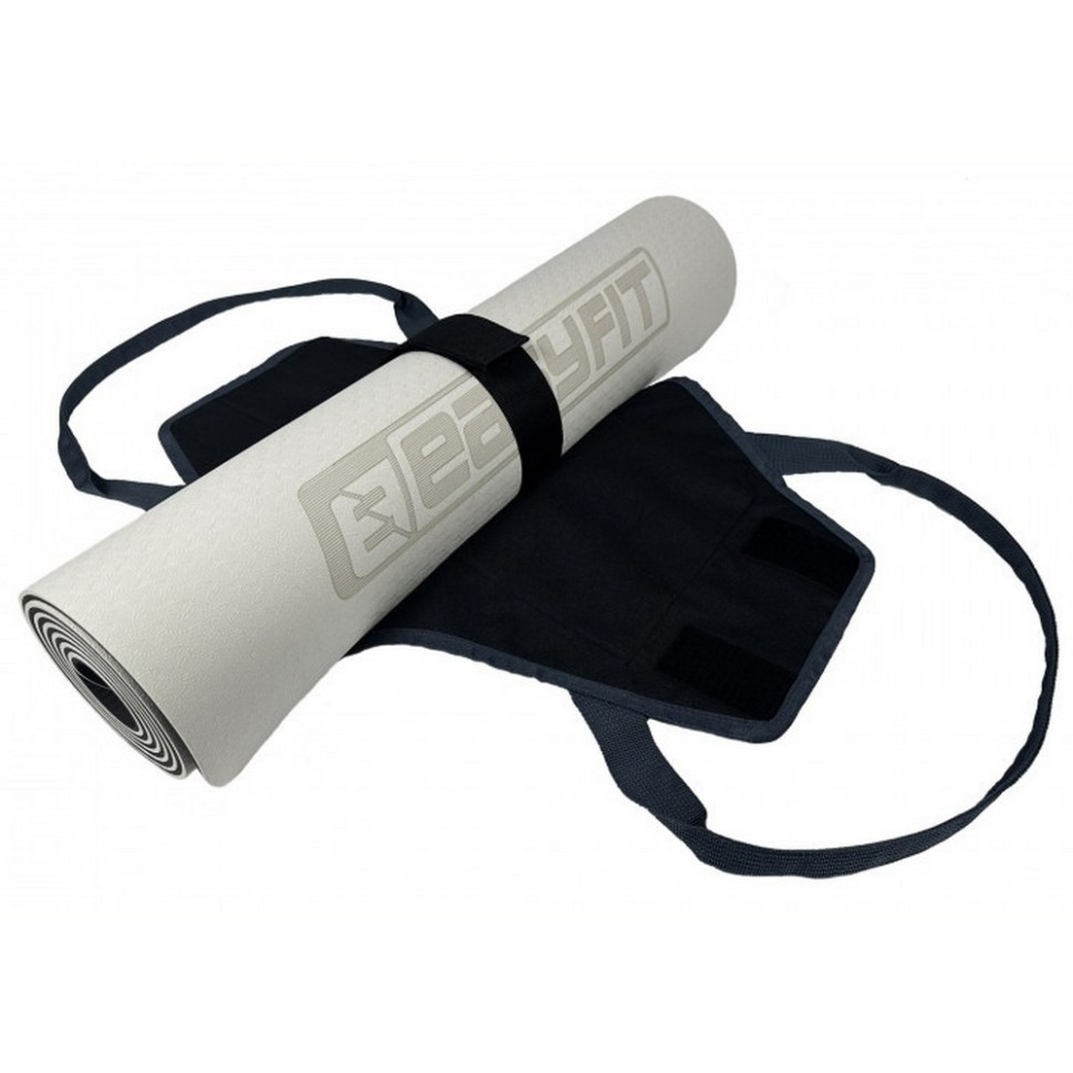 Сумка-переноска для йога-коврика EasyFit EF-YB38-G, Серая