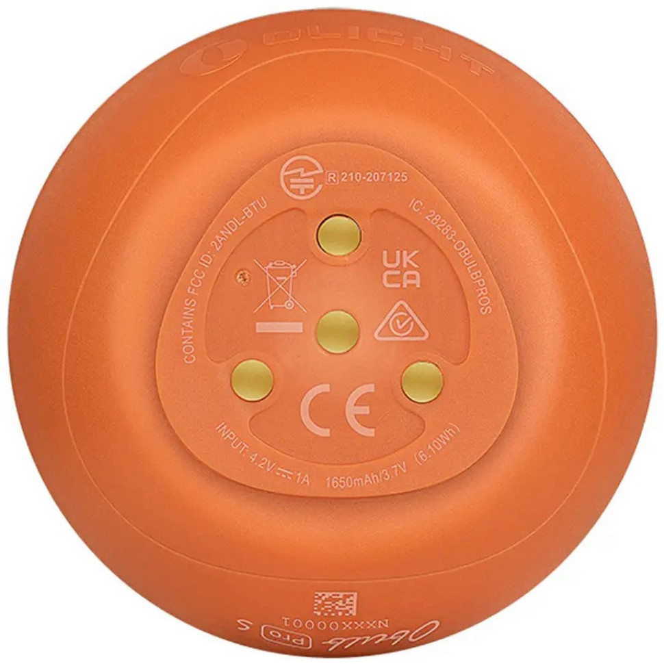 Фонарь кемпинговый Obulb Pro Olight Obulb pro S Or, оранжевый 240 люмен