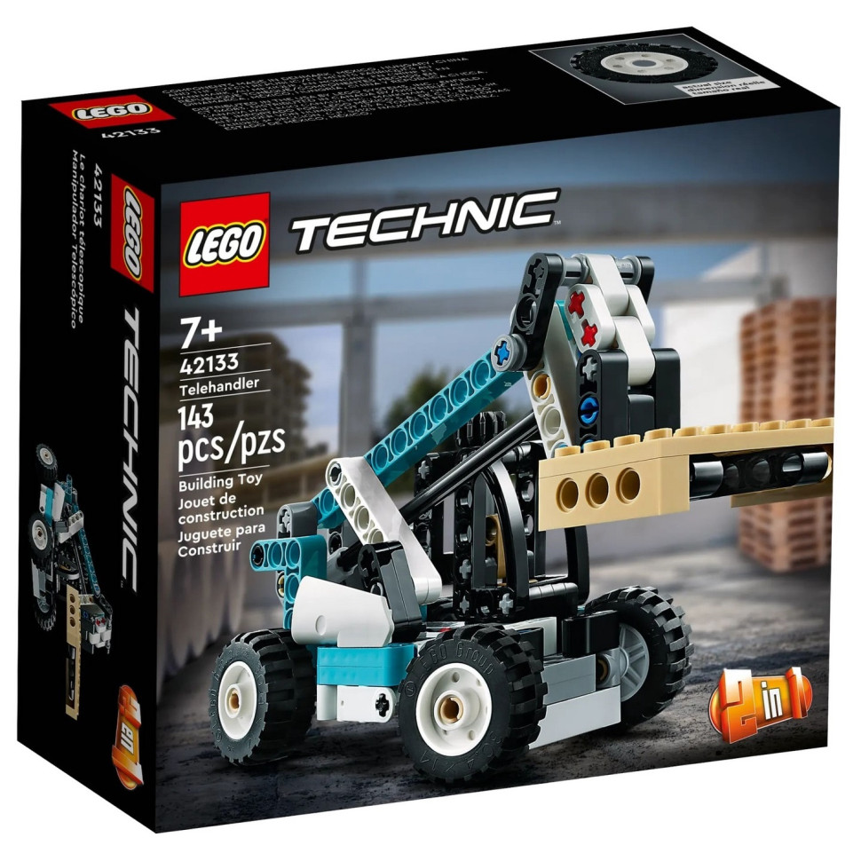 Конструктор LEGO Technic Телескопічний навантажувач 42133