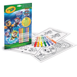 Розмальовка дитяча "Paw Patrol" Crayola 04-6918-M 32 сторінки та 7 фломастерів