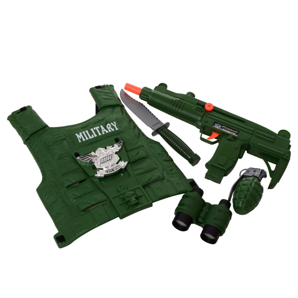 Игровой набор военного Bambi M012 костюм,аксесесуары