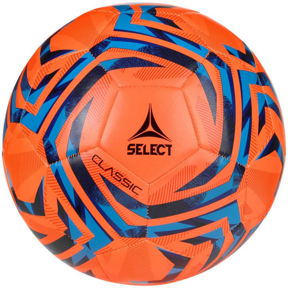 М'яч футбольний FB CLASSIC v25 Select 099489-662-4 помаранчево-синій № 4